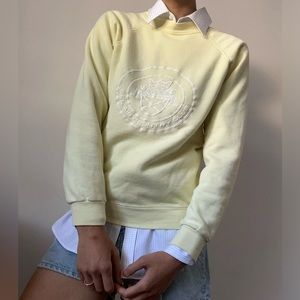 Vintage Bel Air country club sweatshirt,size S, yellow